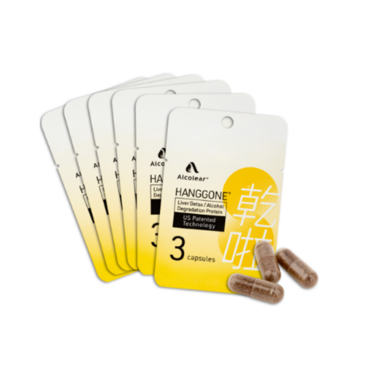 Alcoear®乾啦®解酒護肝蛋白膠囊 6包優惠裝