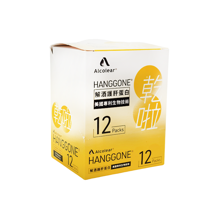 Alcoear®乾啦®解酒護肝蛋白膠囊 12包優惠裝